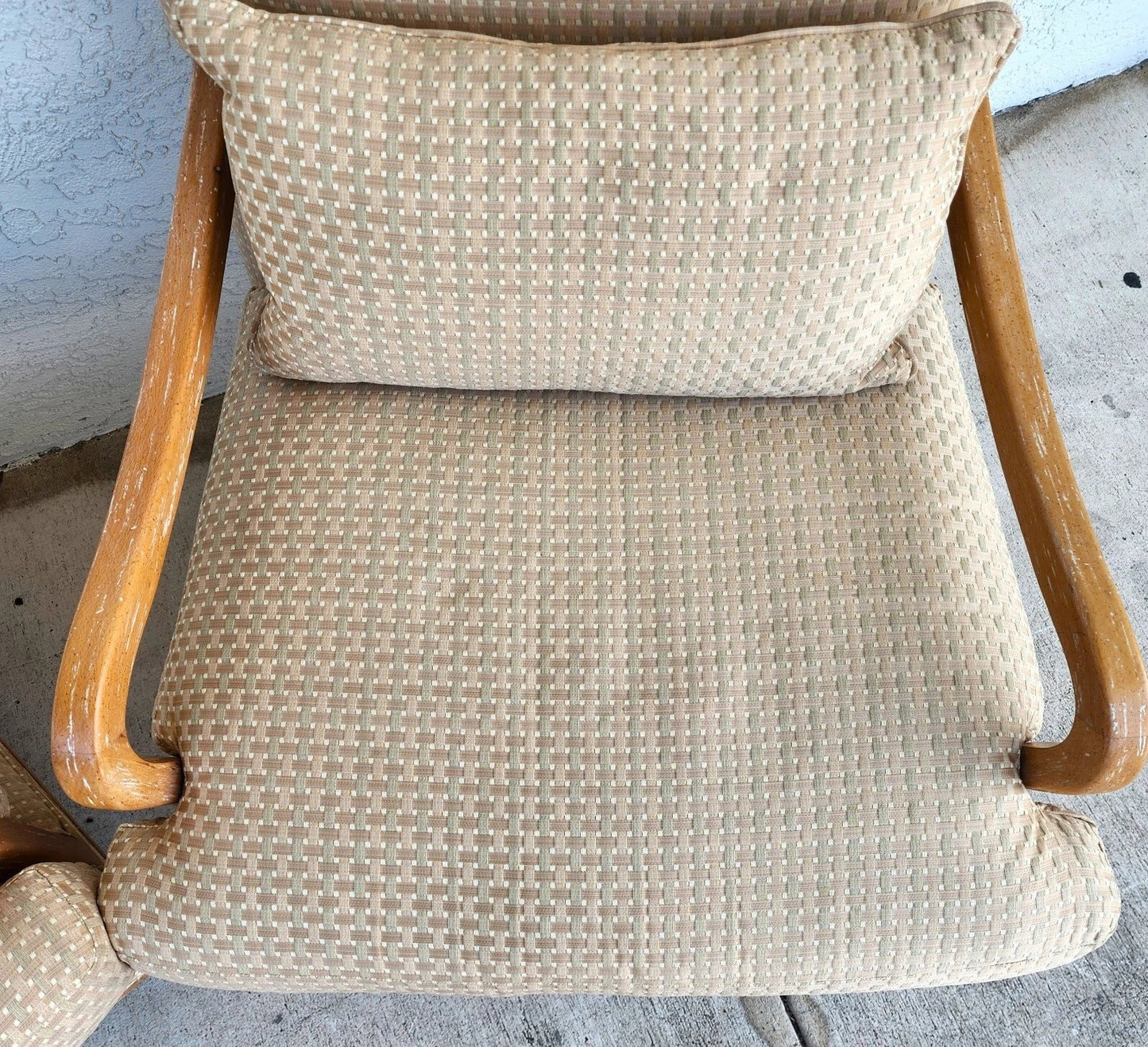 Century Furniture French Country Lounge Chairs Pair