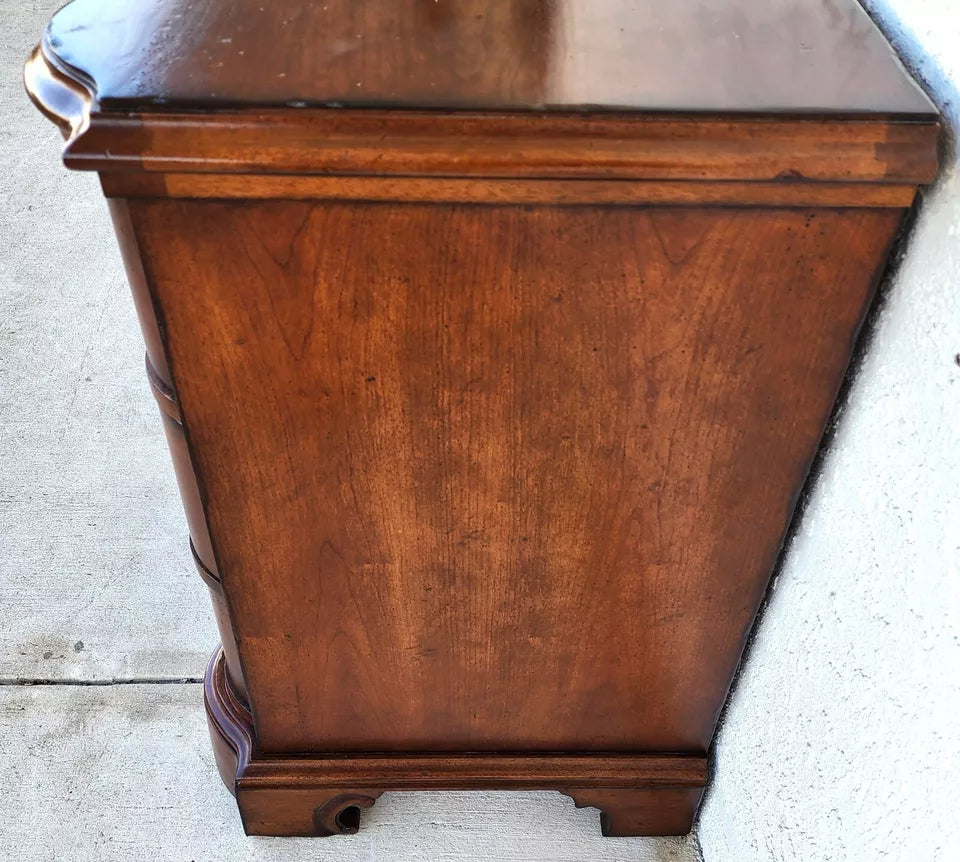 Pair Italian Bedside Chests Nightstands by CENTURY FURNITURE