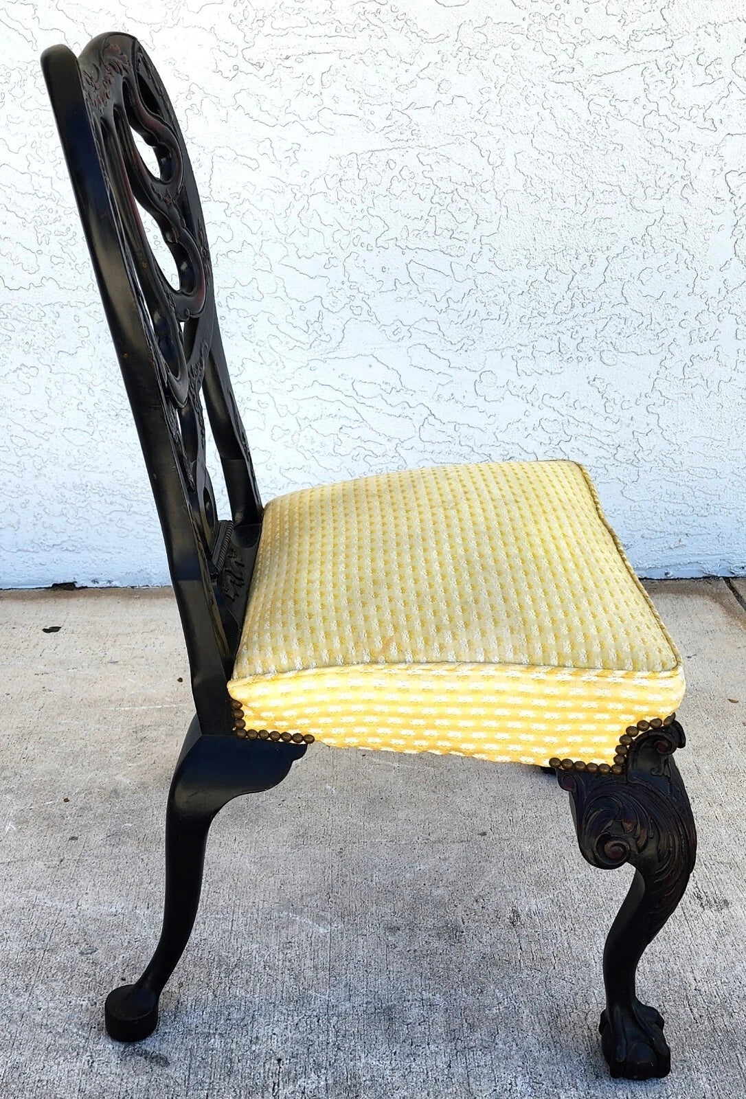 Antique English Georgian Side Chair ca 1750