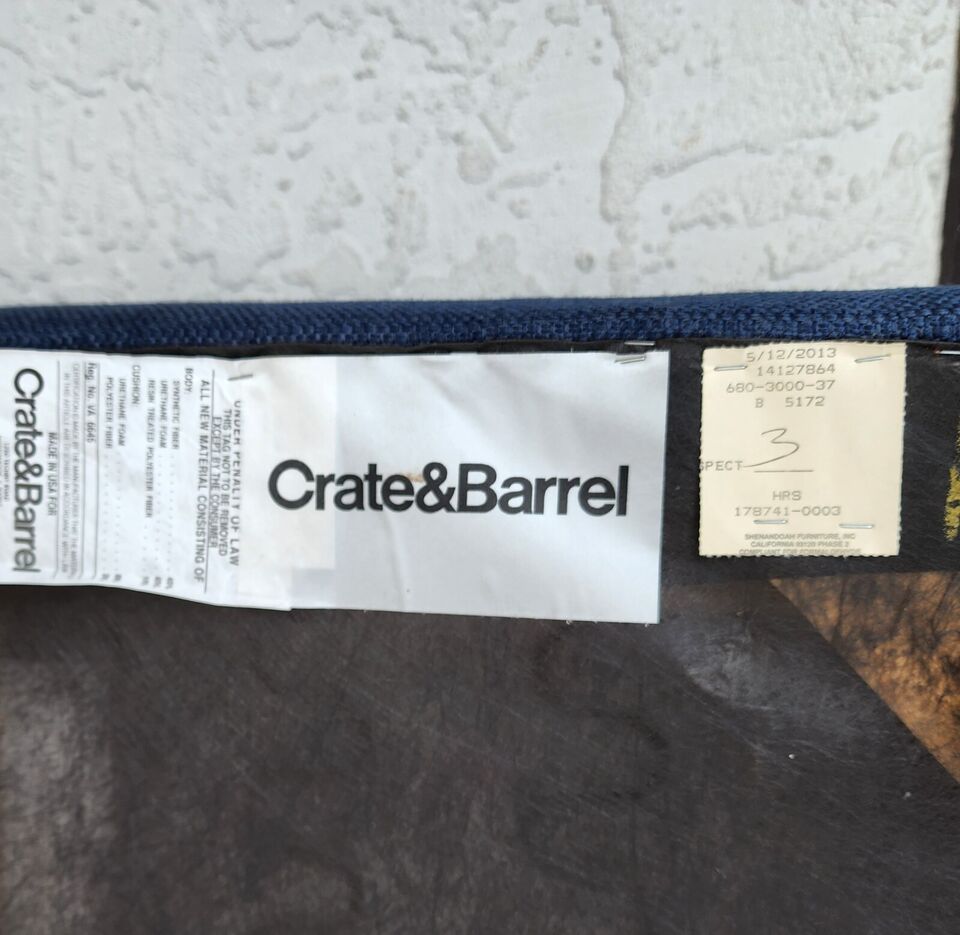 Crate & Barrel Ottoman