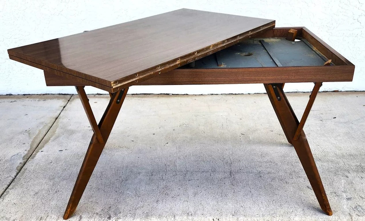 Vintage MCM Coffee Converts To Dining Table by CASTRO CONVERTIBLE