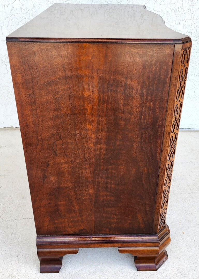 Chippendale Chest Of Drawers Style Mahogany Serpentine by White Furniture