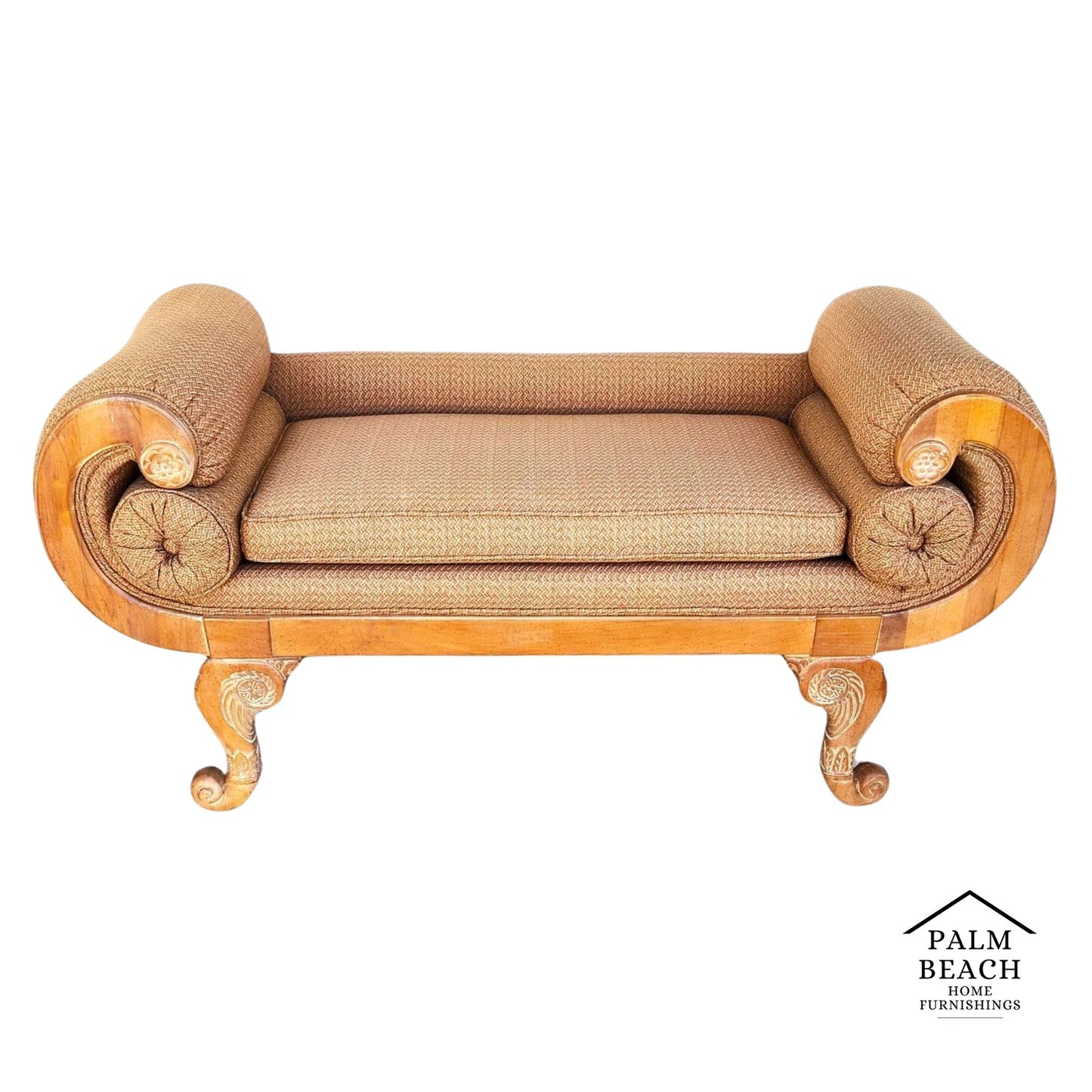 Vintage French Empire Bench