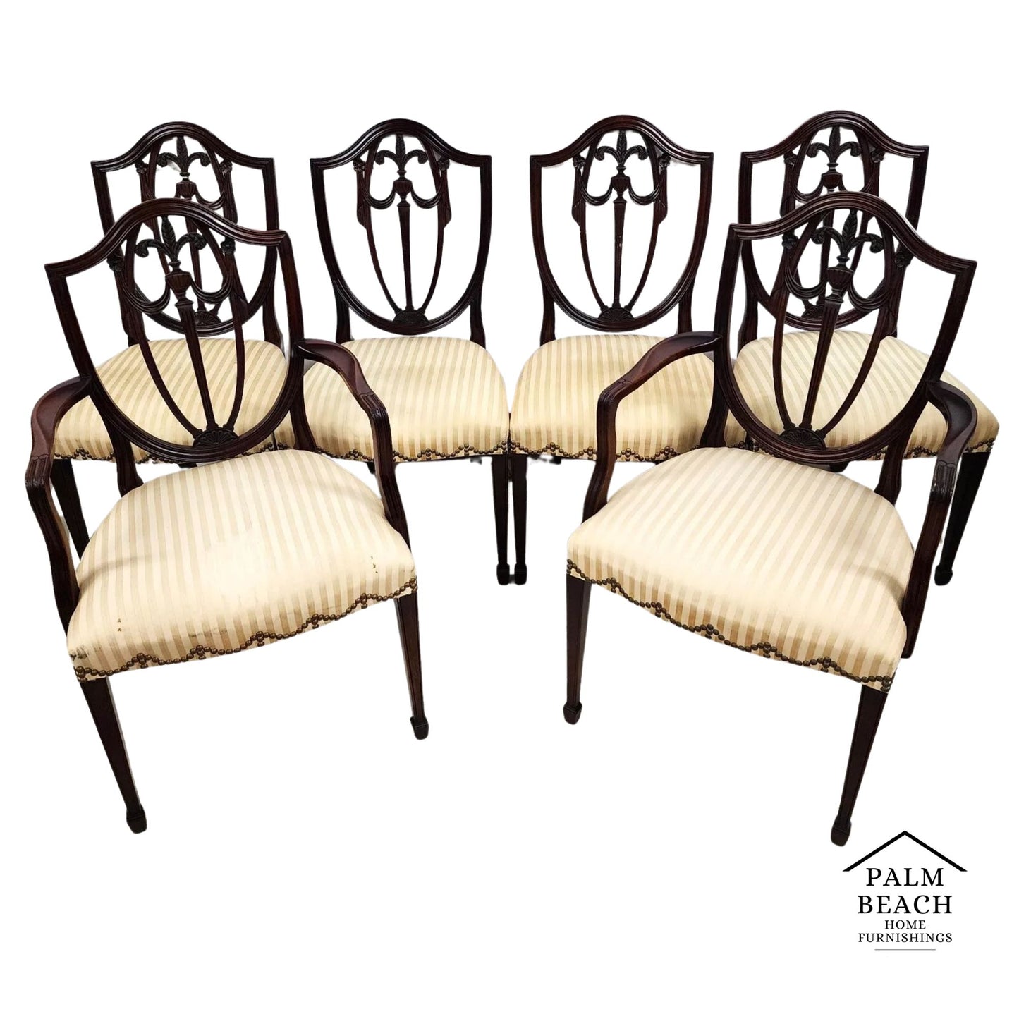 Kindel Dining Chairs Shield Back Model 76-082