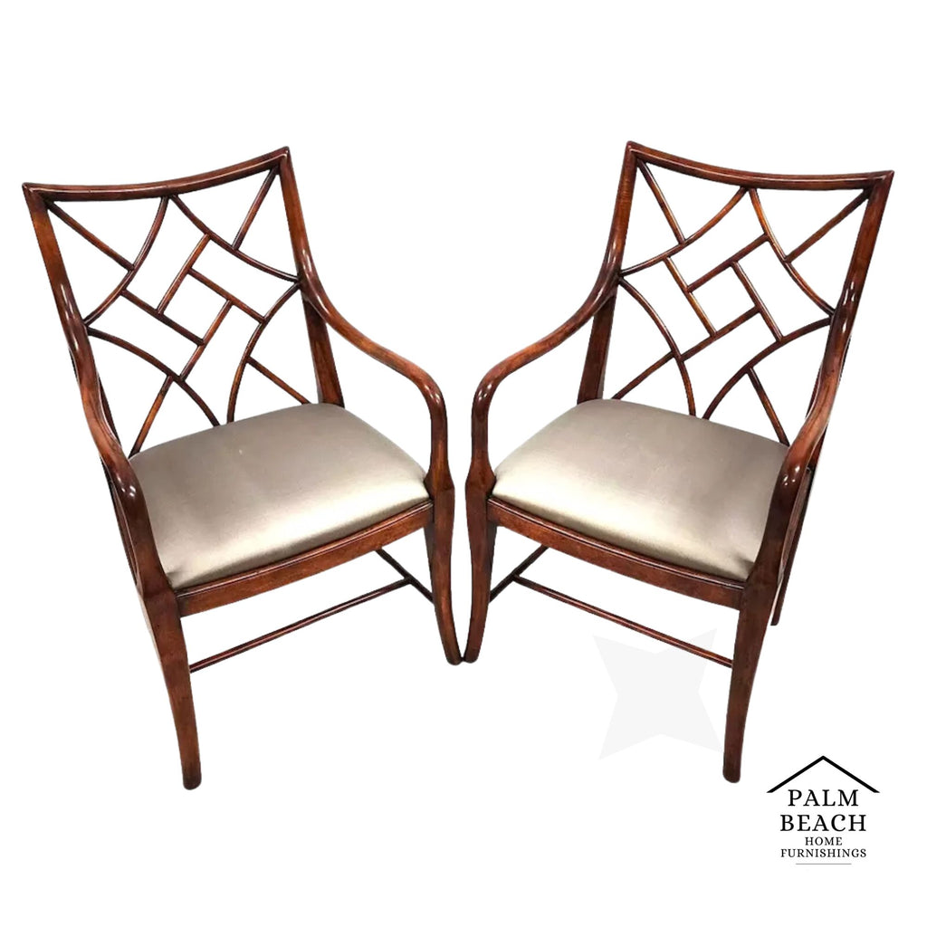 Theodore Alexander Trellis Armchairs