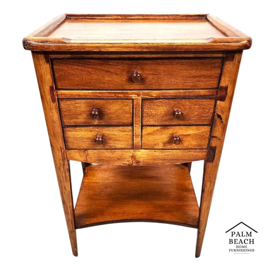 French Table Chiffonnière Side End Lamp Nightstand