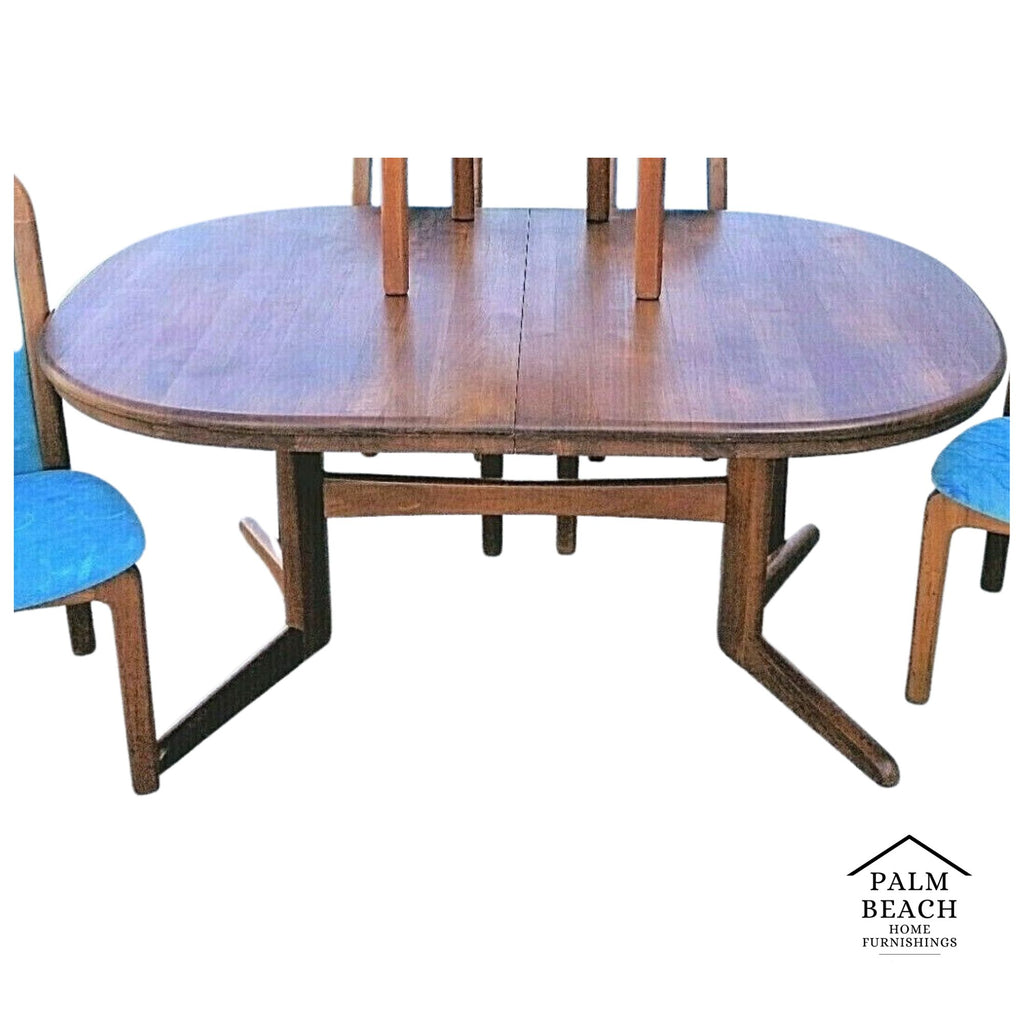 MCM Vintage Dining Table ONLY Solid Teak  Denmark 1960's by SKOVBY MØBELFABRIK