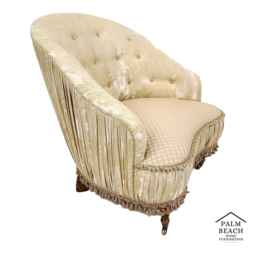 Shabby Chic Boudoir Chair by CAROL HICKS BOLTON