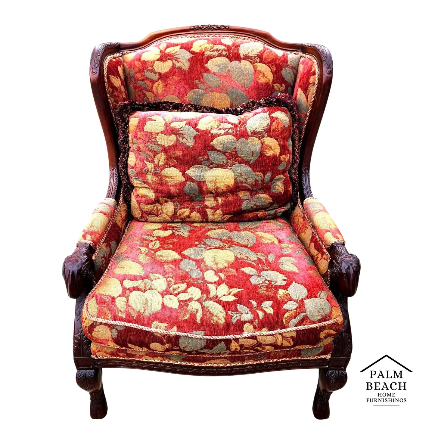 Rams Head Library Reading Lounge Chair by Key City Furniture