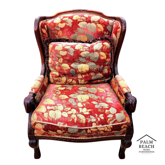 Rams Head Library Reading Lounge Chair by Key City Furniture