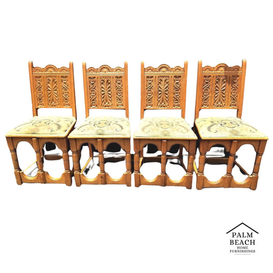 Antique Dining Chairs Spanish Revival