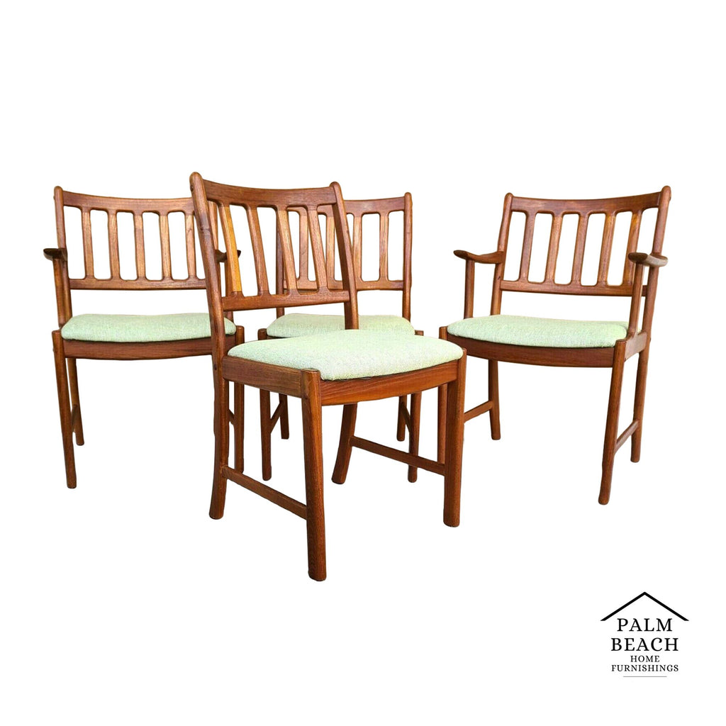 Johannes Andersen Teak Dining Chairs for Uldum Møbelfabrik - Set of 4