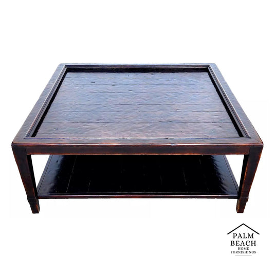 Bernhardt Vintage Patina Coffee Cocktail Table 48"