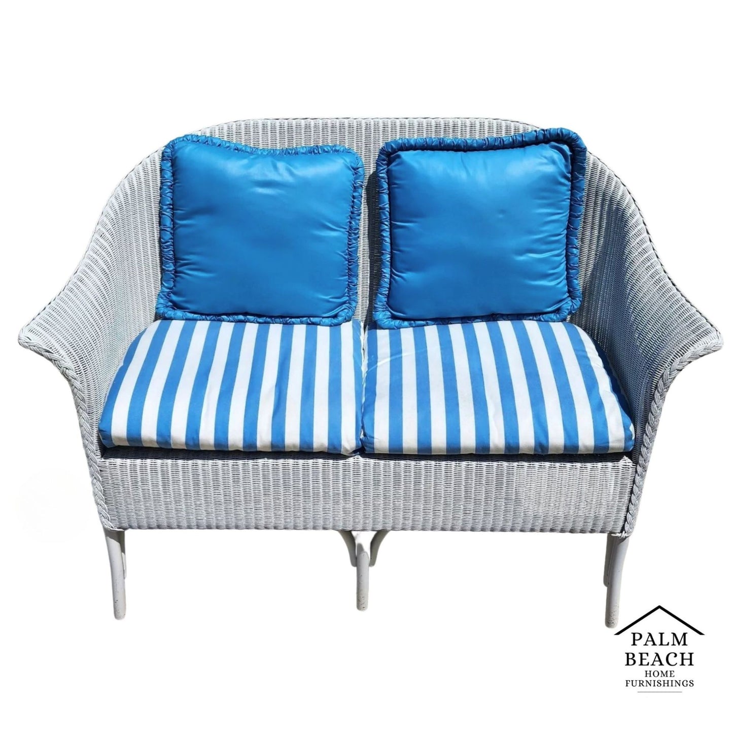 LLOYD FLANDERS Loom Wicker Settee