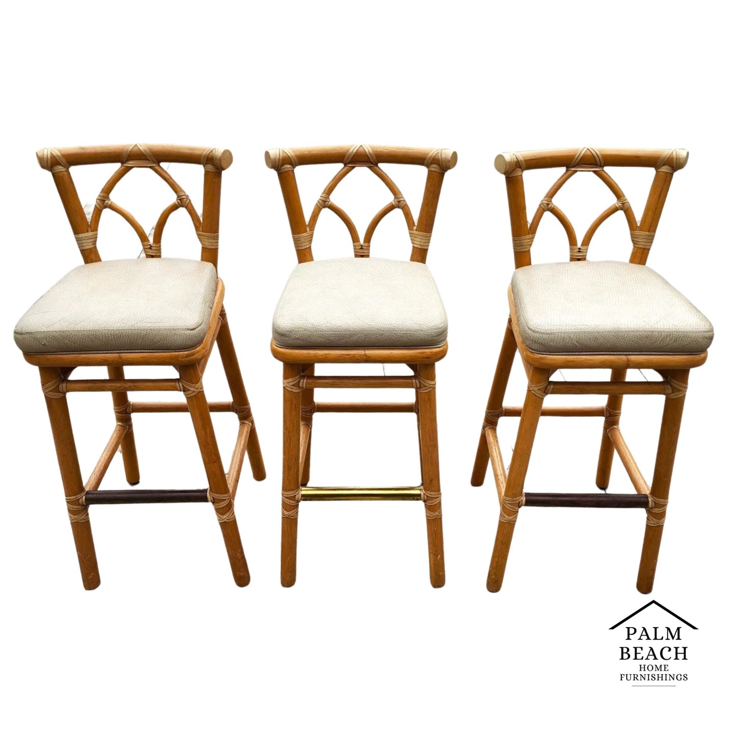 McGuire Counter Bar Stools Bamboo