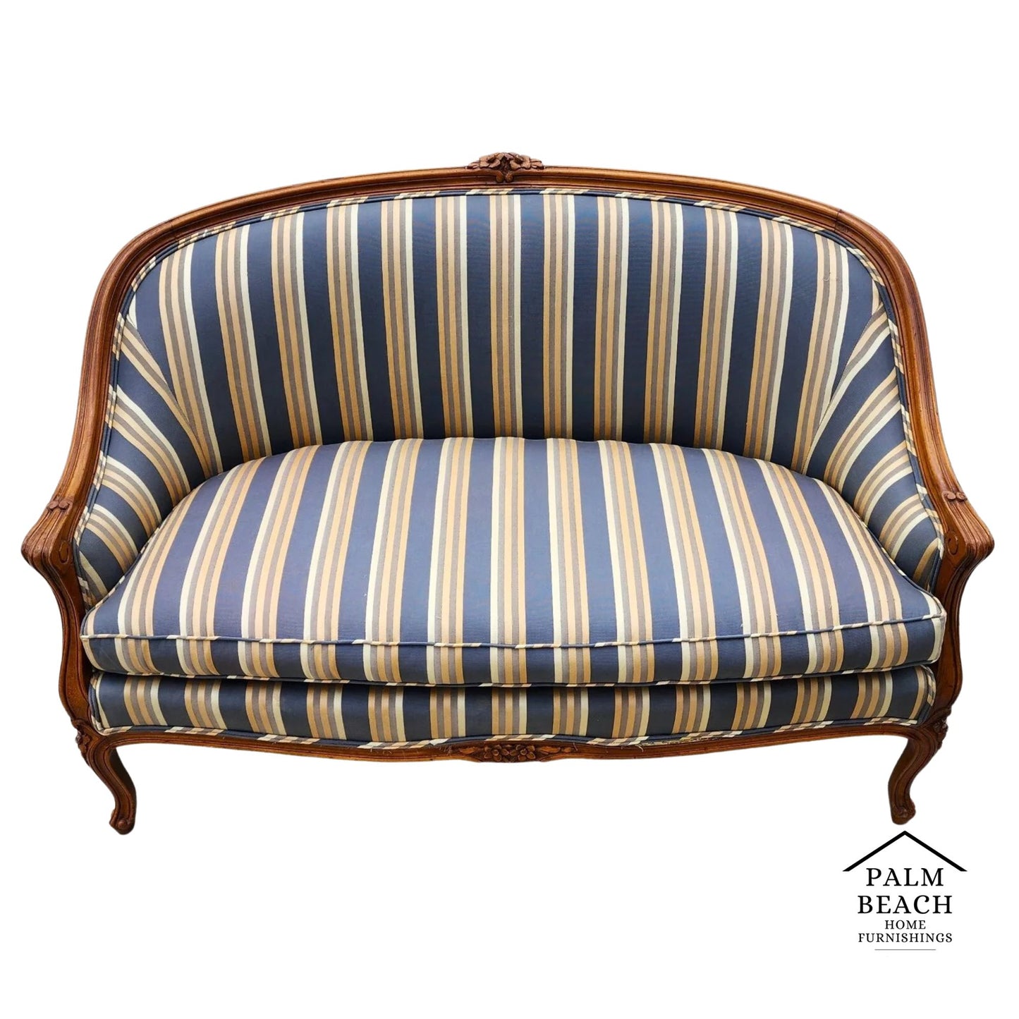 Antique French Walnut Settee