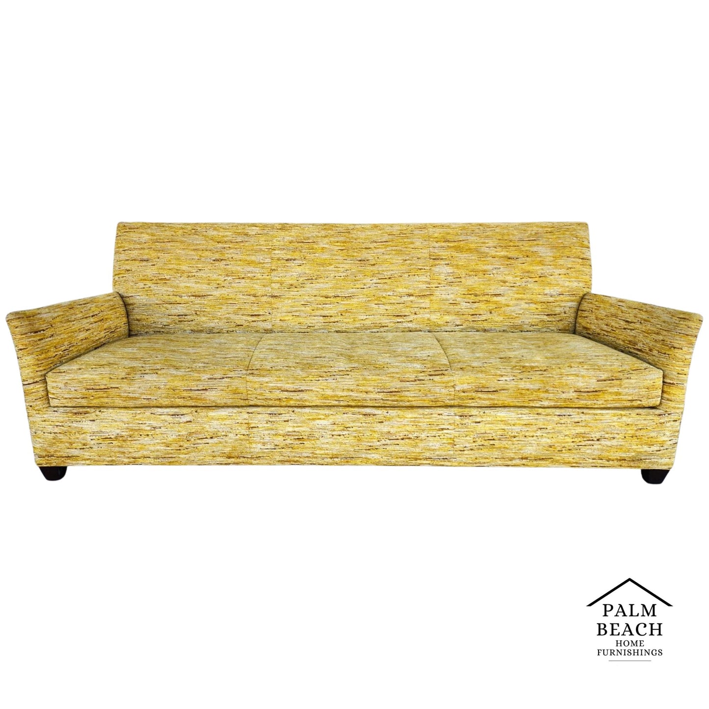 Vintage MCM Sofa Tuxedo Style
