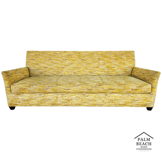 Vintage MCM Sofa Tuxedo Style