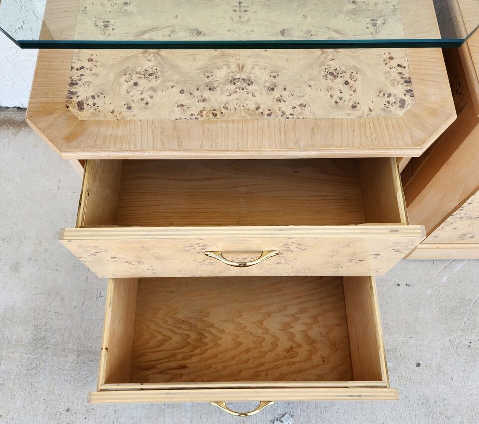 Drexel Corinthian Style Nightstands Pair