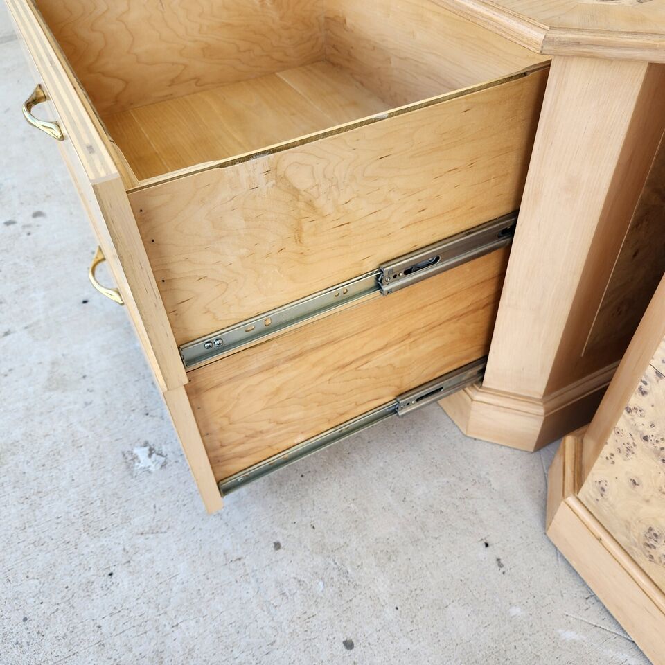 Drexel Corinthian Style Nightstands Pair