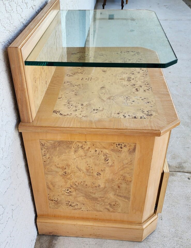 Drexel Corinthian Style Nightstands Pair