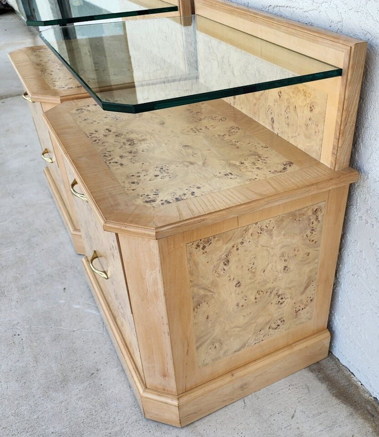 Drexel Corinthian Style Nightstands Pair