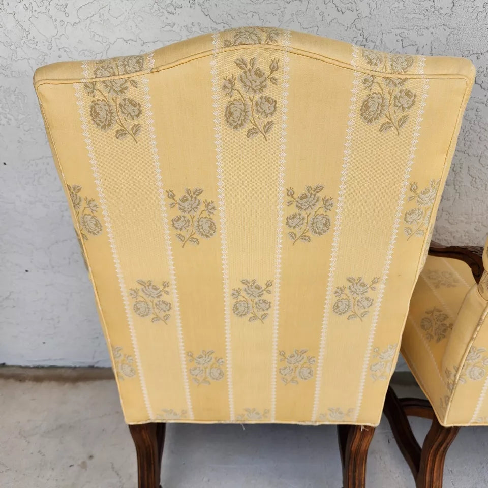 Drexel Heritage French Os de Mouton Armchairs