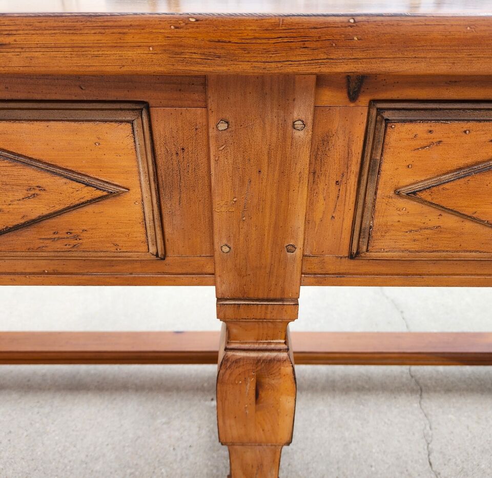 Huge Drexel Heritage Console Table 90"