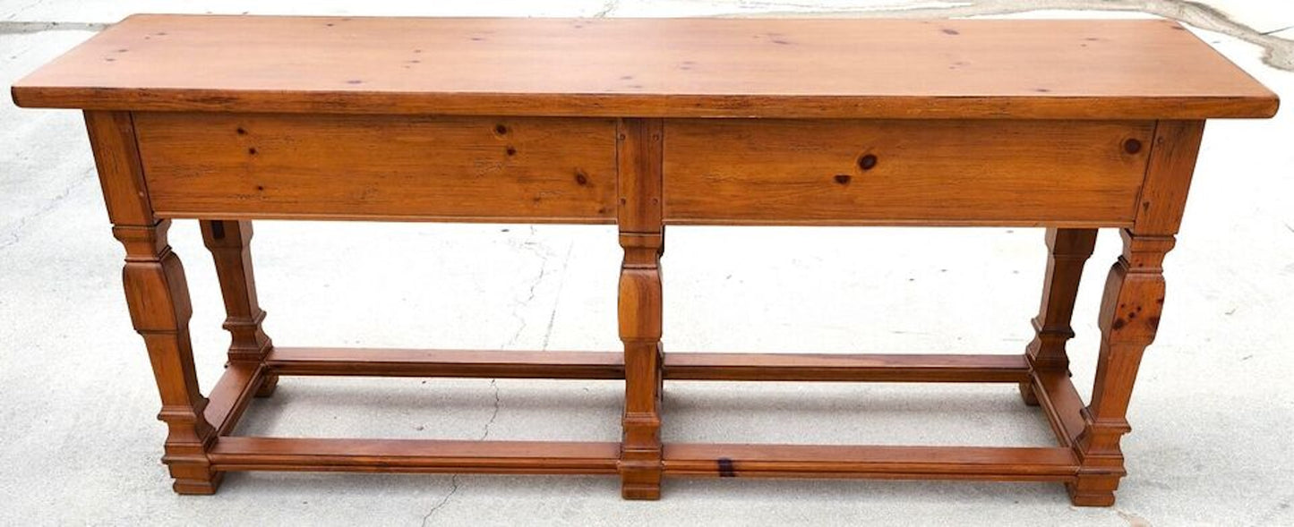 Huge Drexel Heritage Console Table 90"