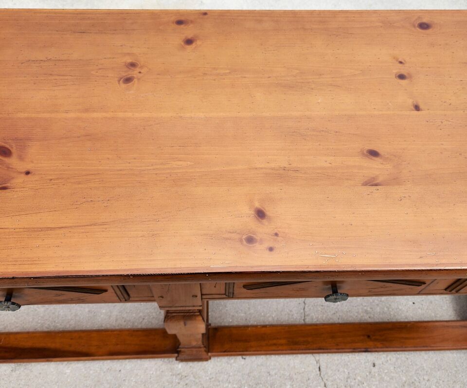 Huge Drexel Heritage Console Table 90"