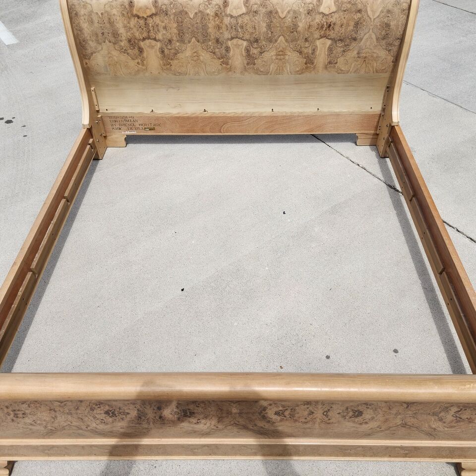 Drexel Heritage Corinthian Bedframe King Sleigh