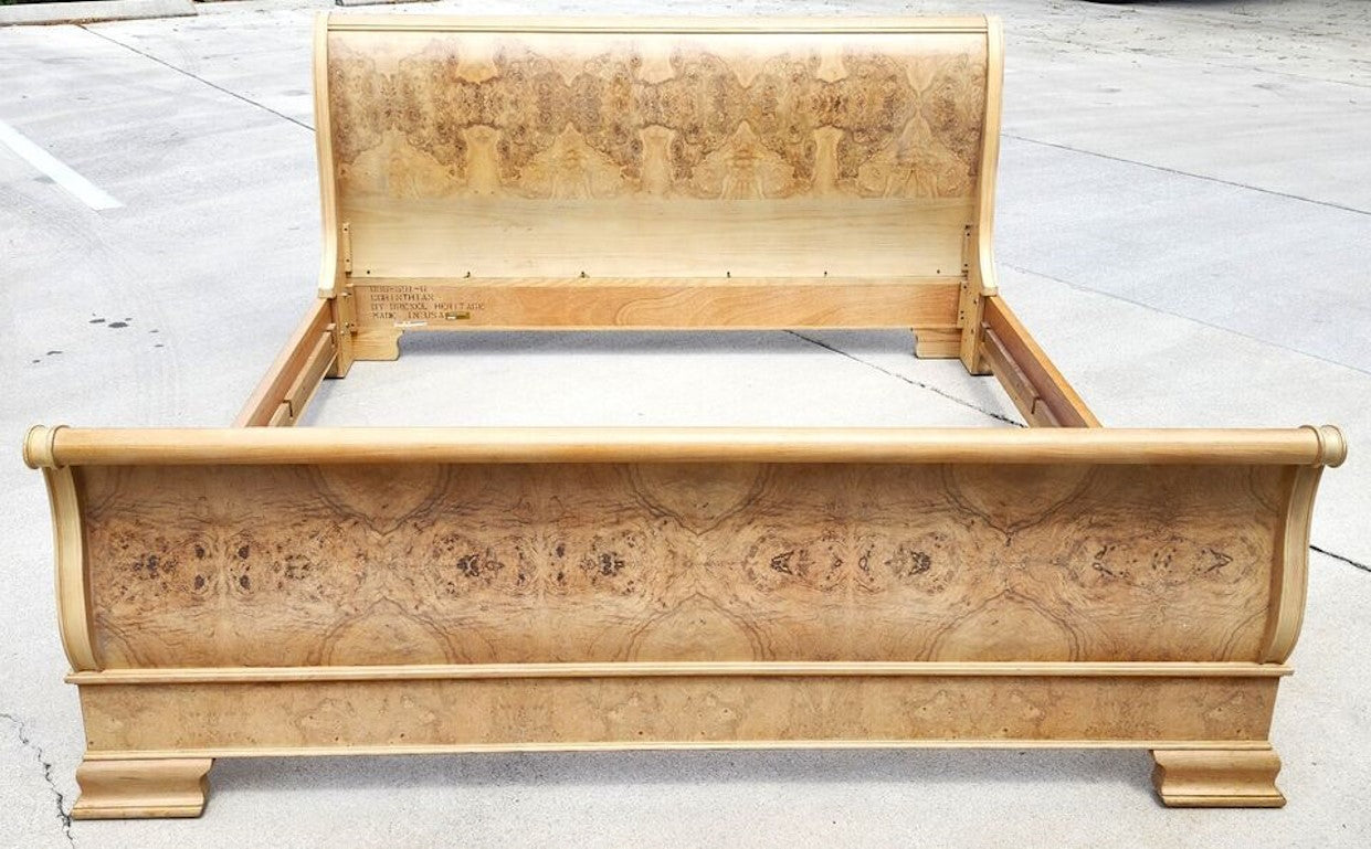 Drexel Heritage Corinthian Bedframe King Sleigh