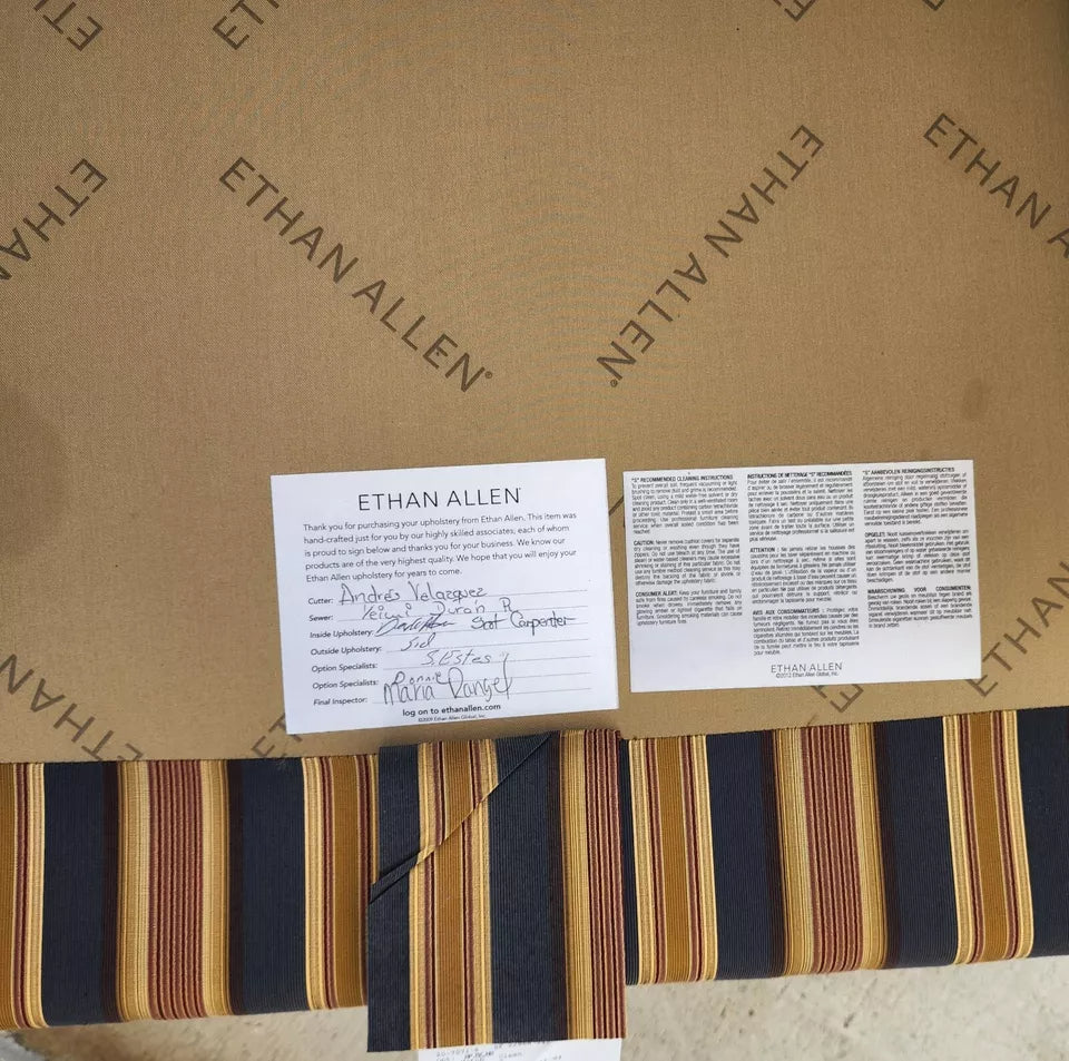 Ethan Allen English Lounge Armchair Very Comfortable!