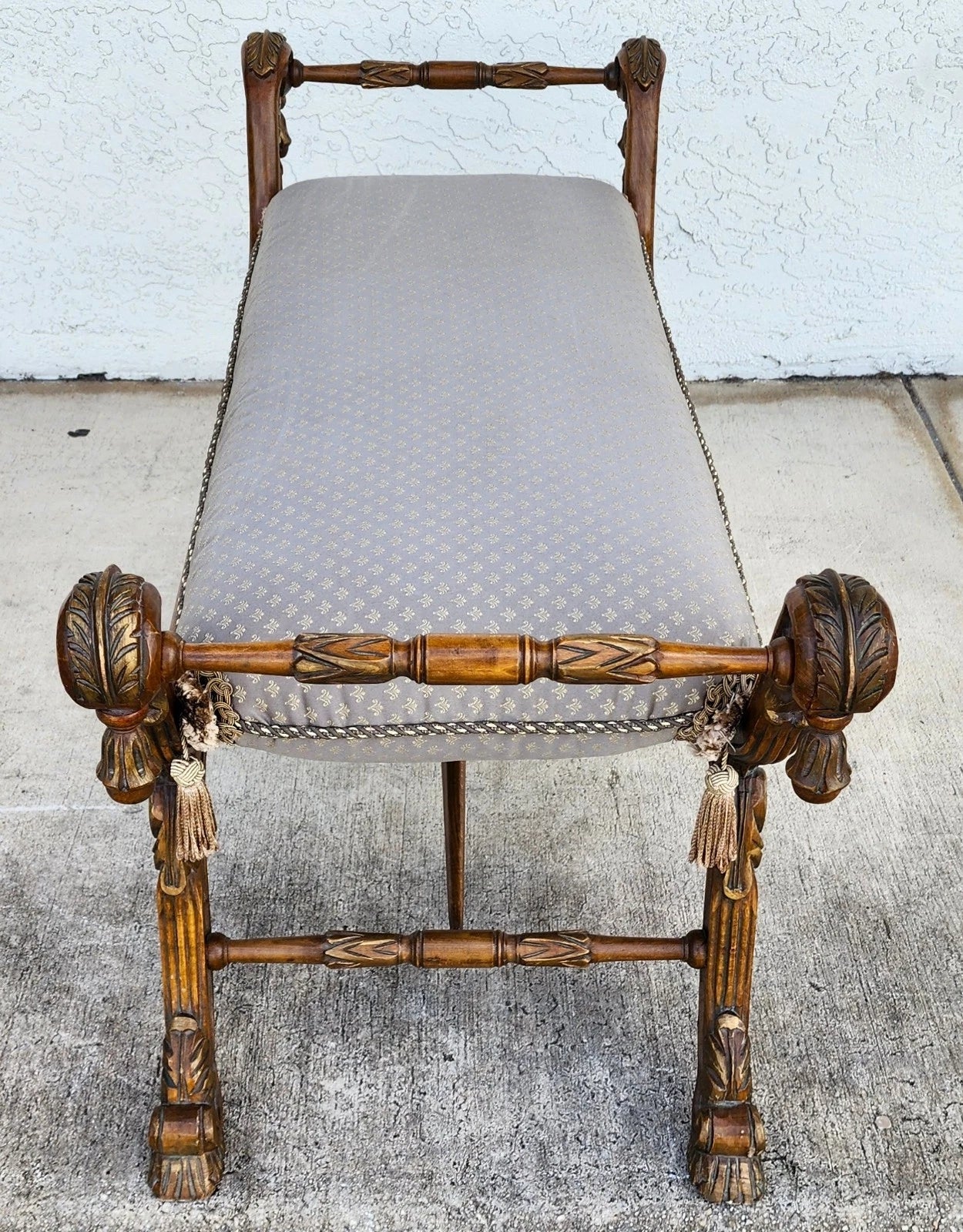 Vintage French Louis XV Bench