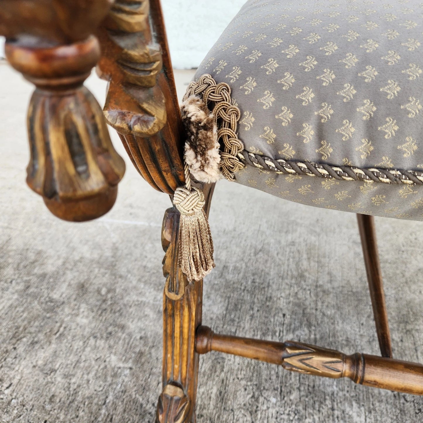 Vintage French Louis XV Bench