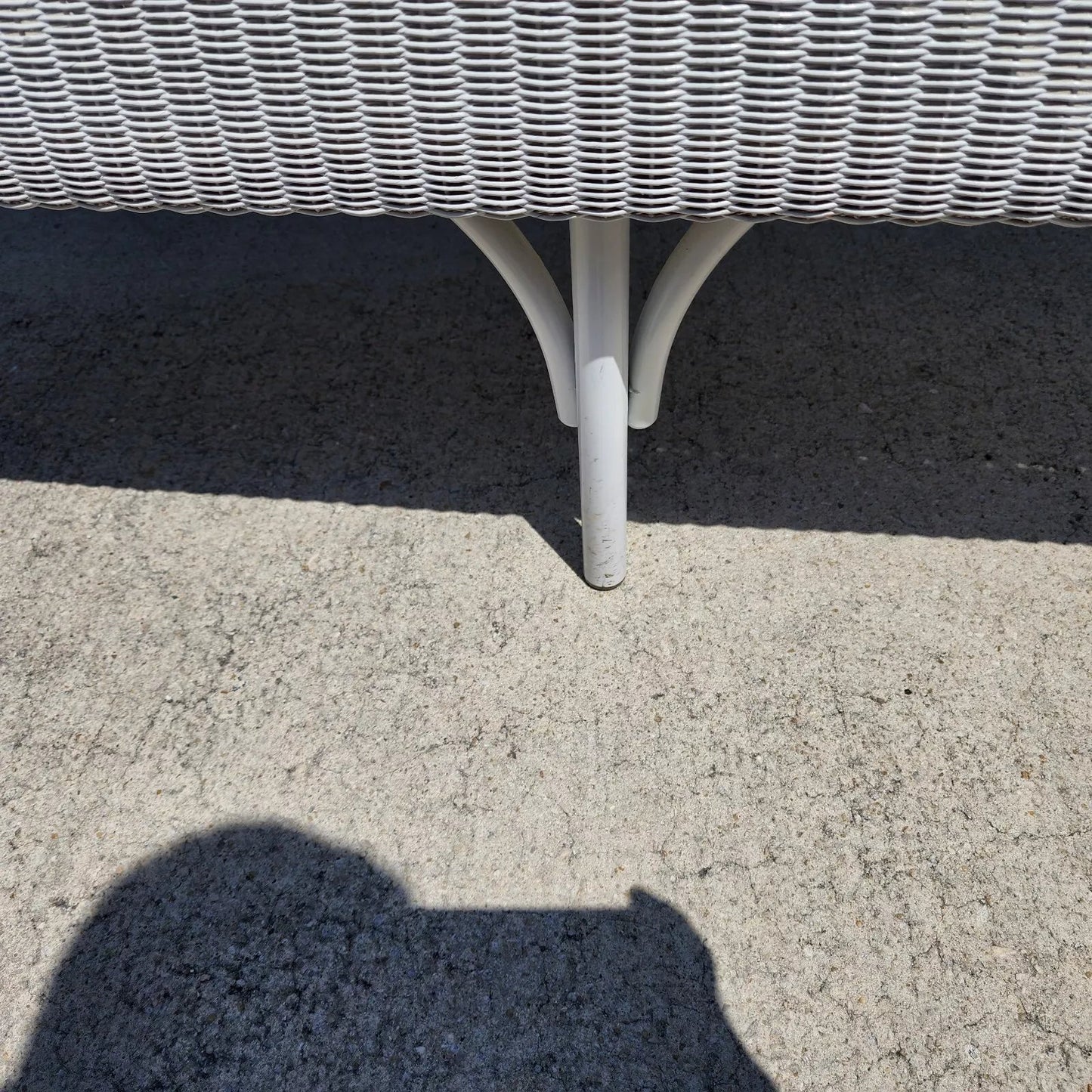 LLOYD FLANDERS Loom Wicker Settee