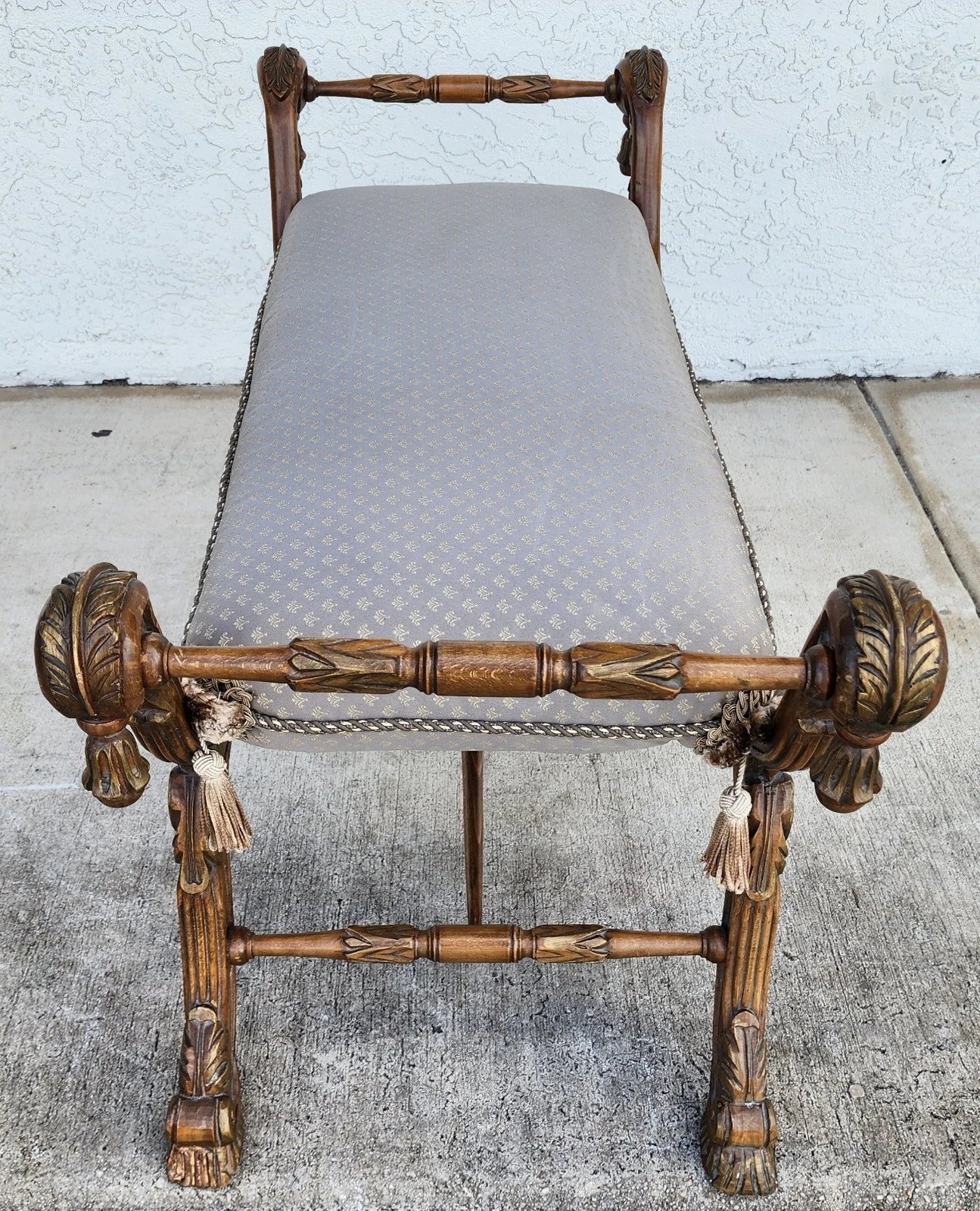 Vintage French Louis XV Bench
