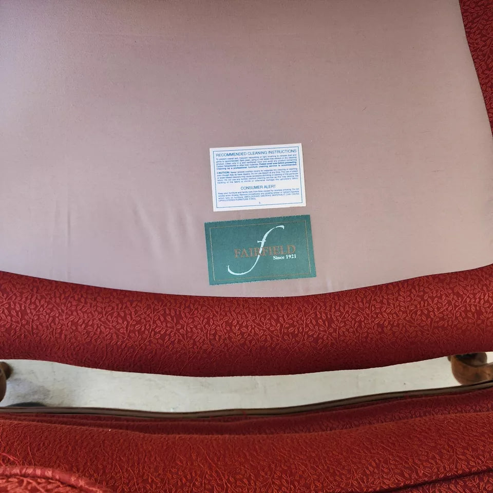 French Armchair & Ottoman