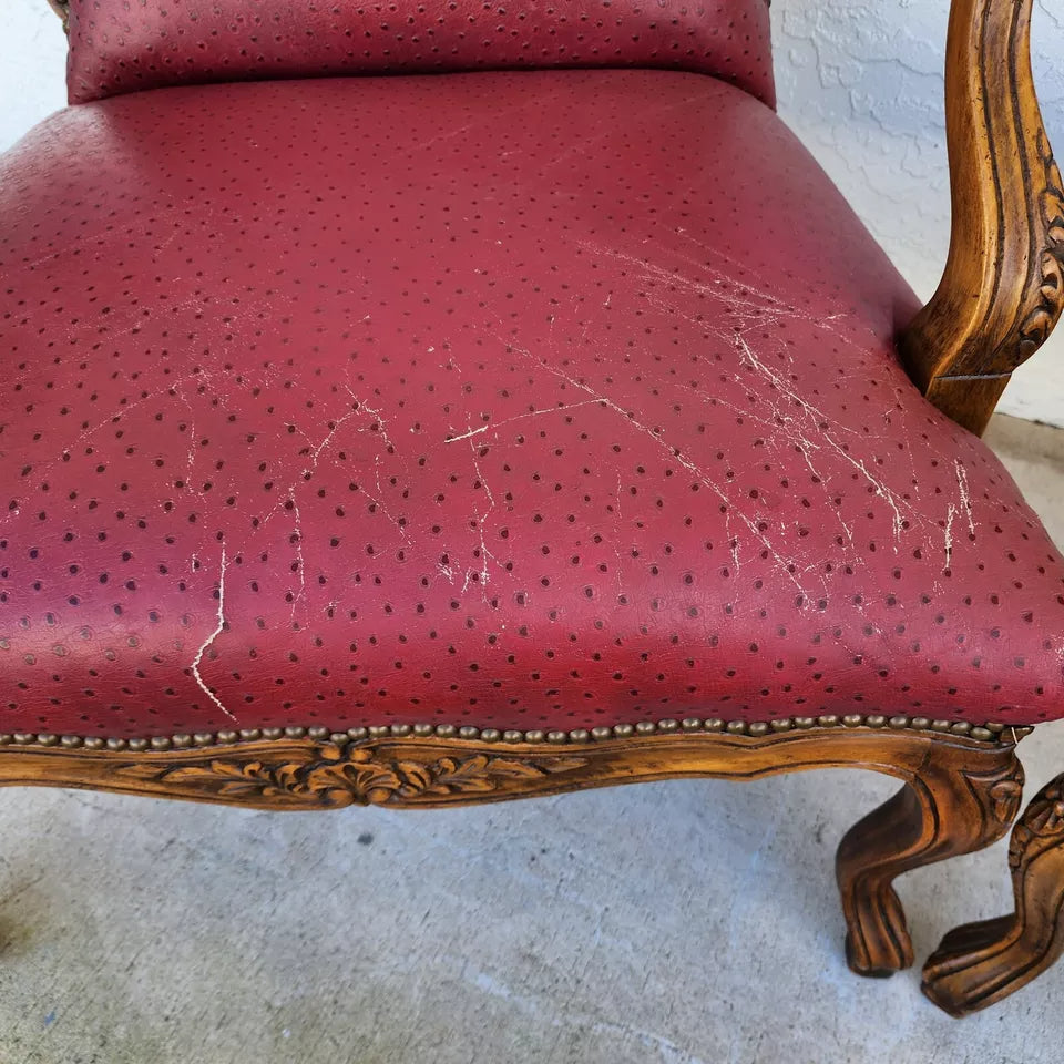 French Wingback Chairs by BAKER Pair