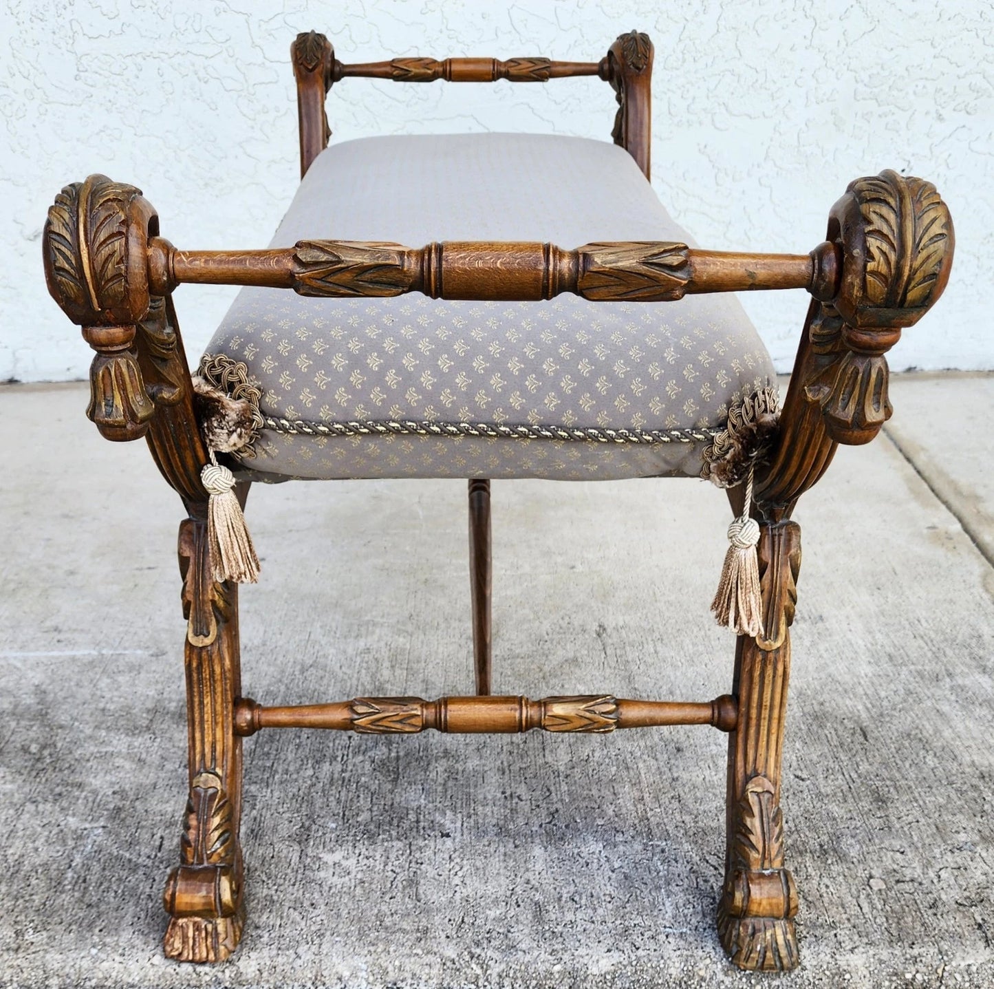 Vintage French Louis XV Bench