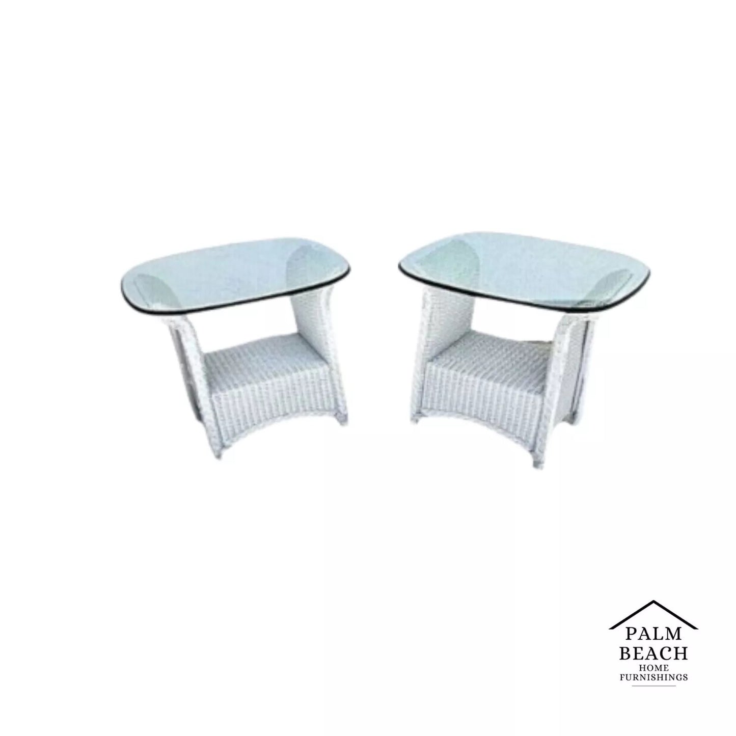 LLOYD FLANDERS Loom Wicker Settee