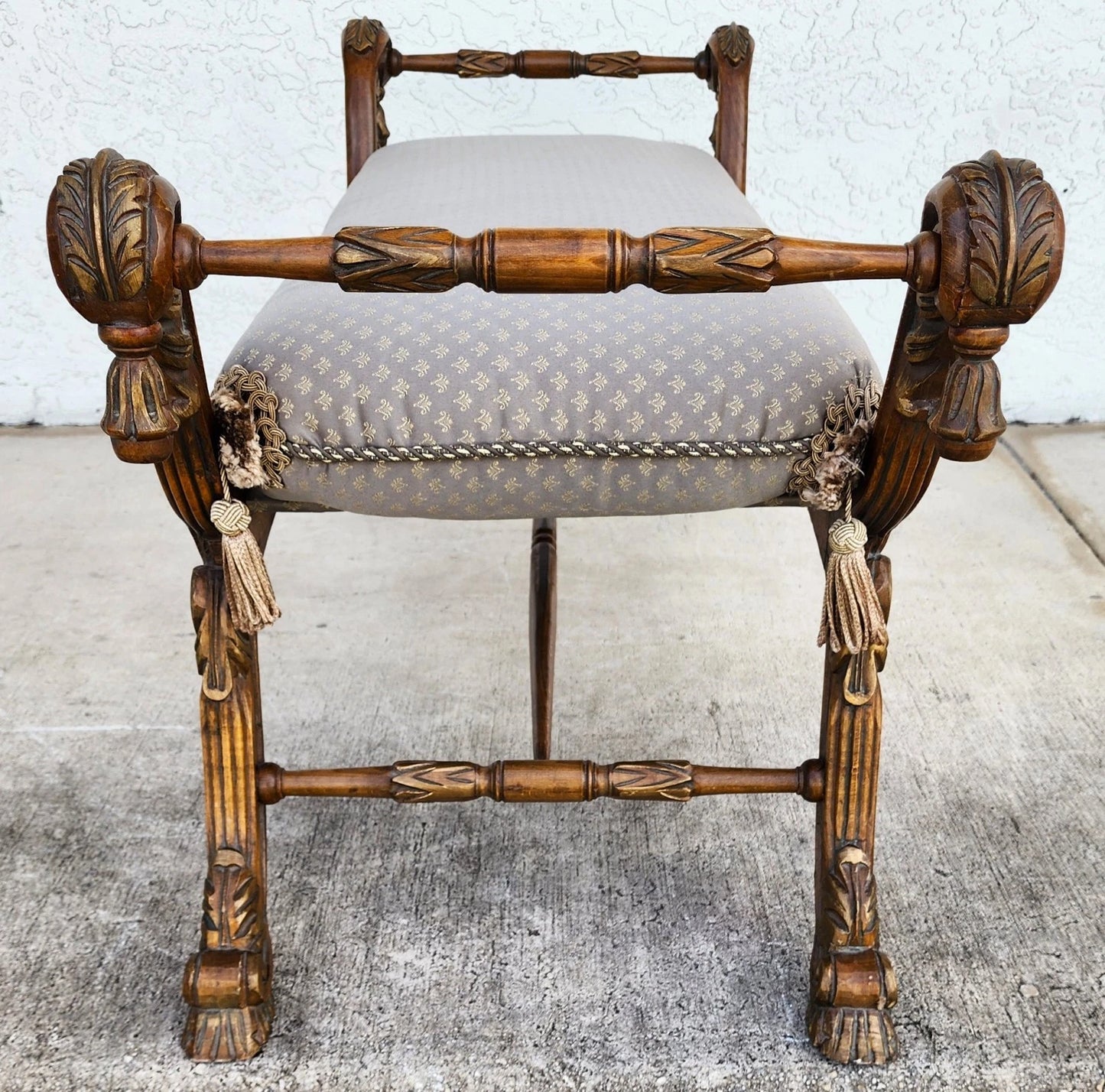 Vintage French Louis XV Bench