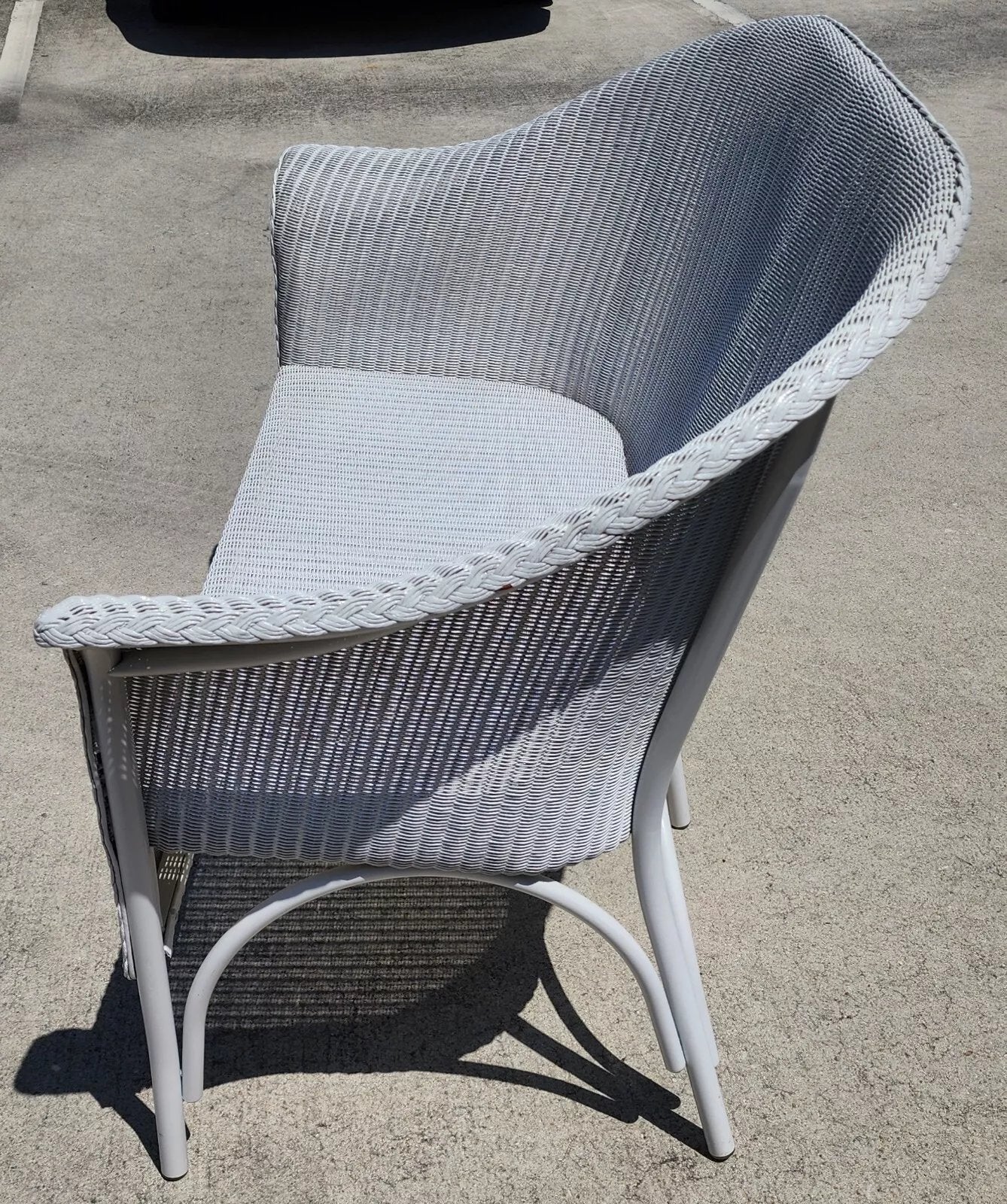 LLOYD FLANDERS Loom Wicker Settee