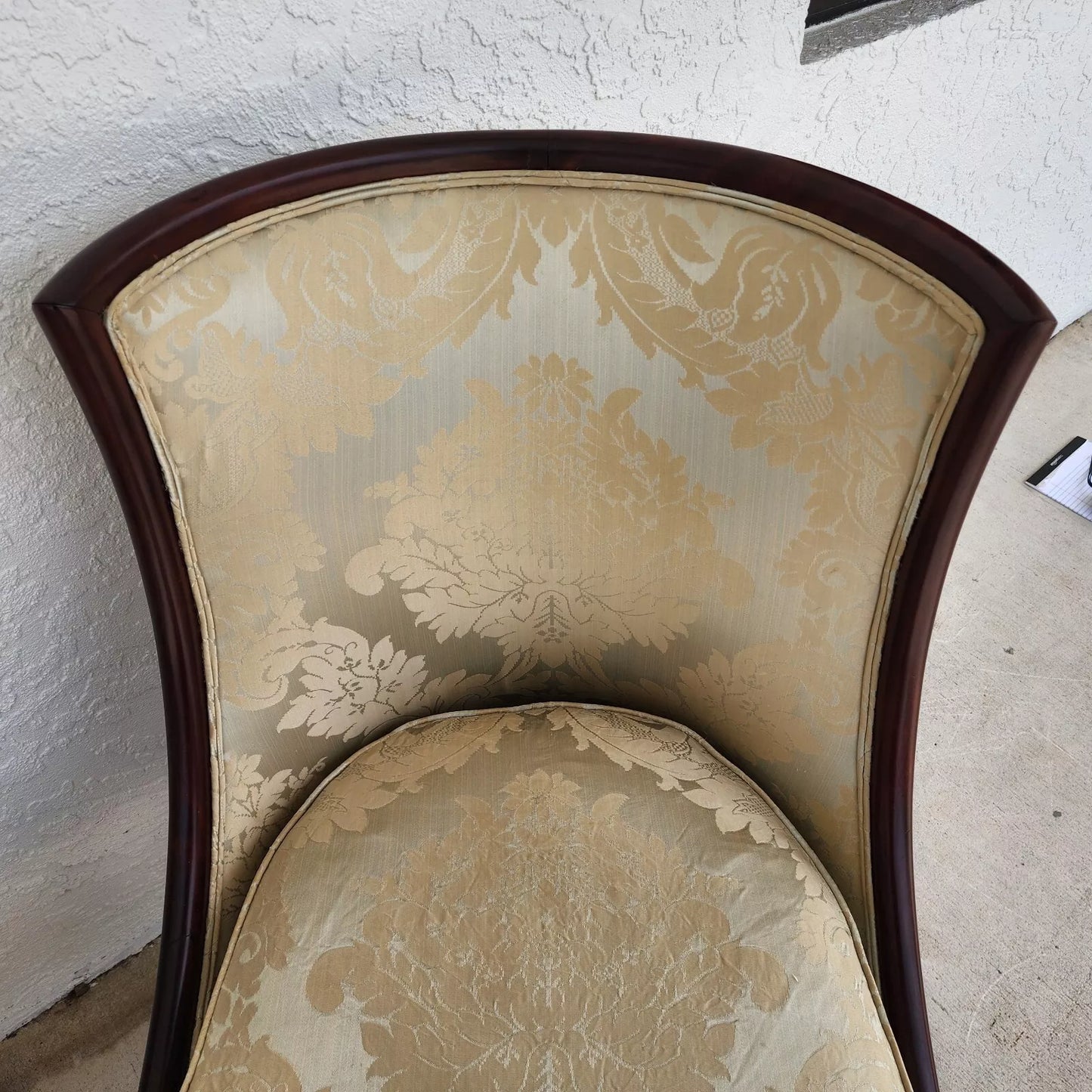 French Empire Style Occasional Chairs Pair