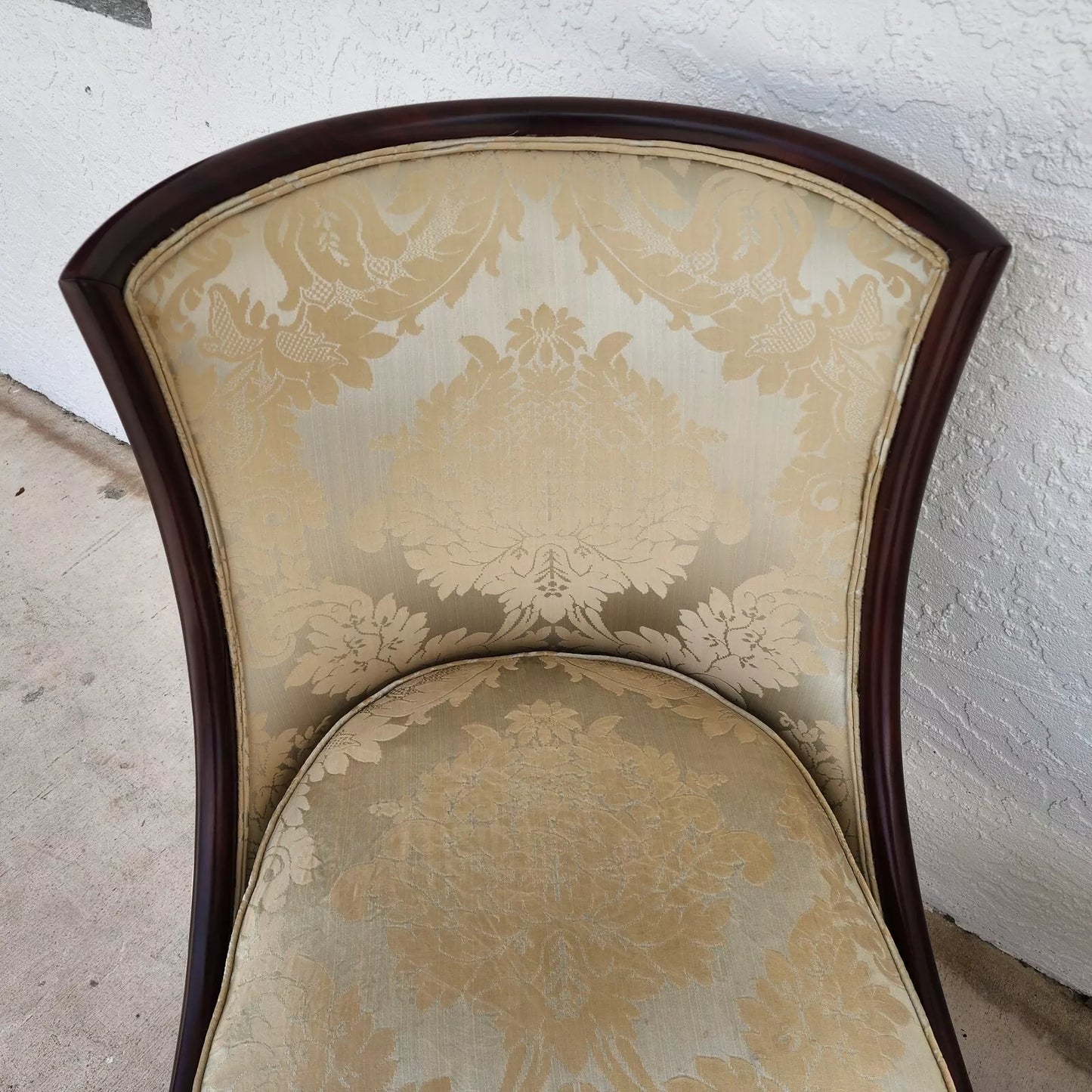 French Empire Style Occasional Chairs Pair
