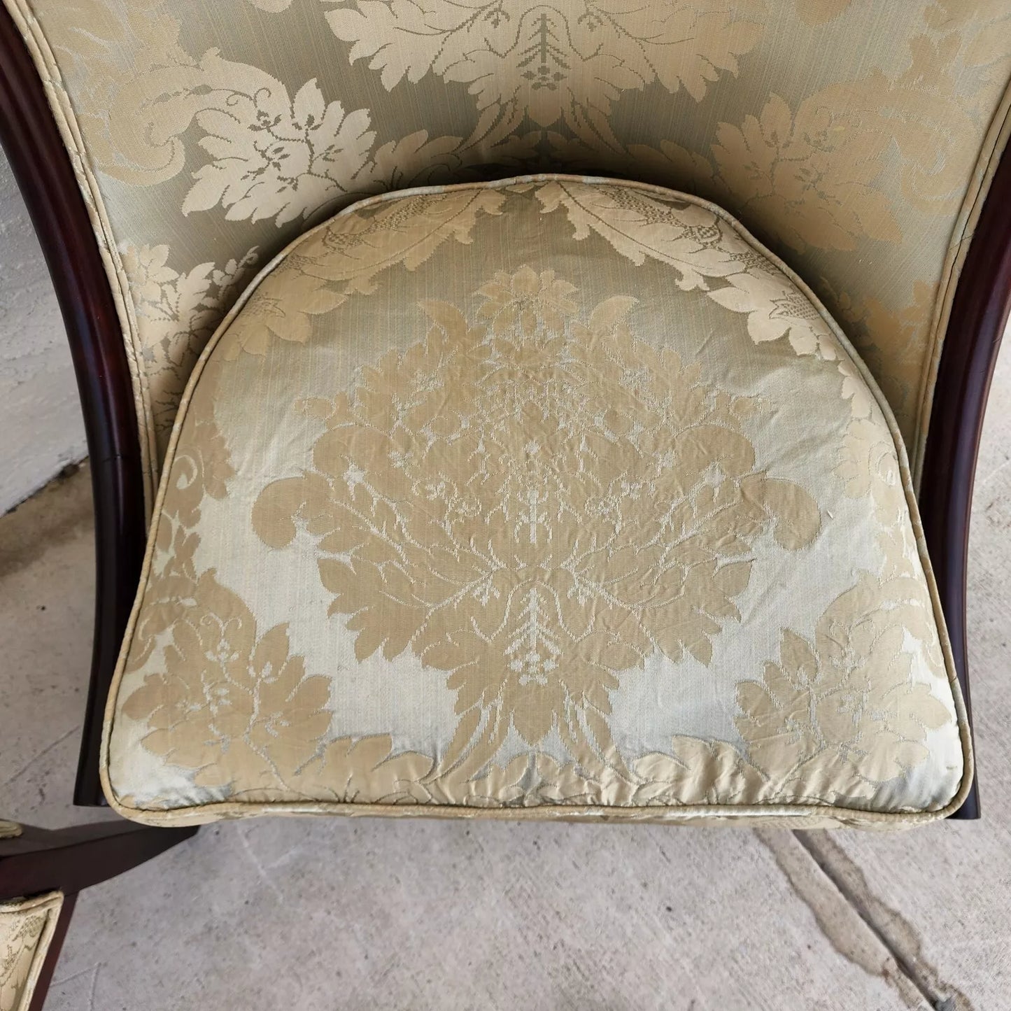 French Empire Style Occasional Chairs Pair
