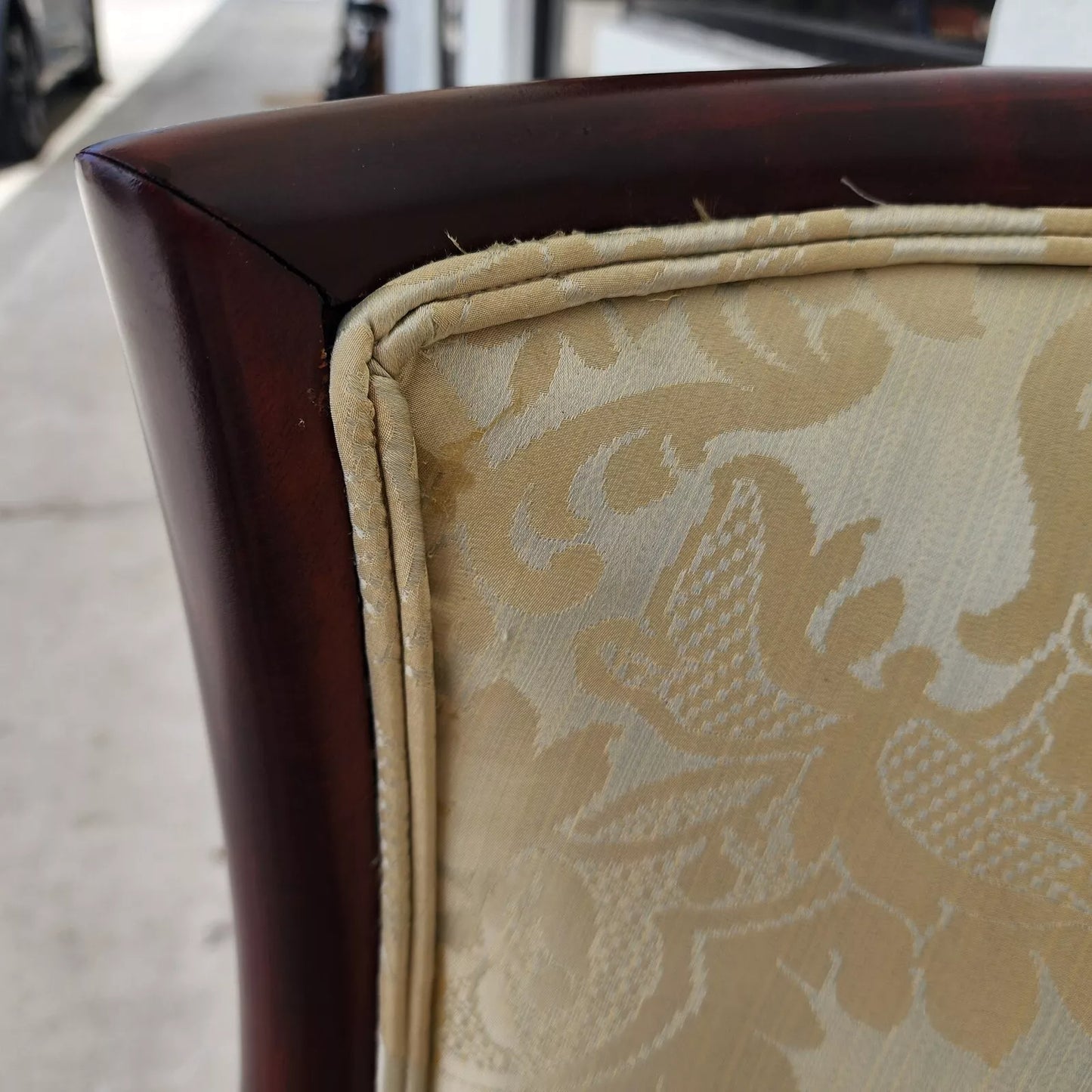 French Empire Style Occasional Chairs Pair