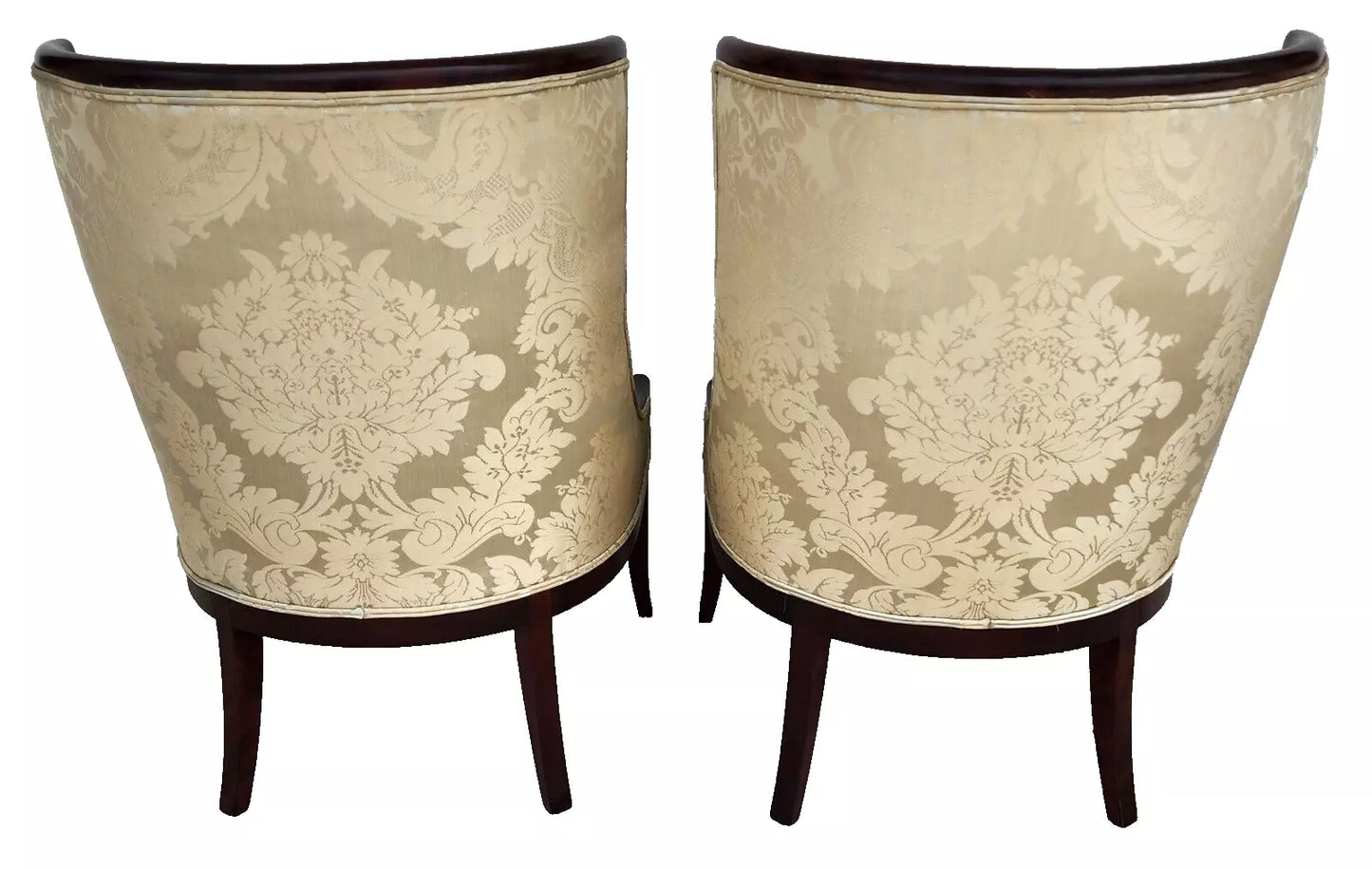 French Empire Style Occasional Chairs Pair