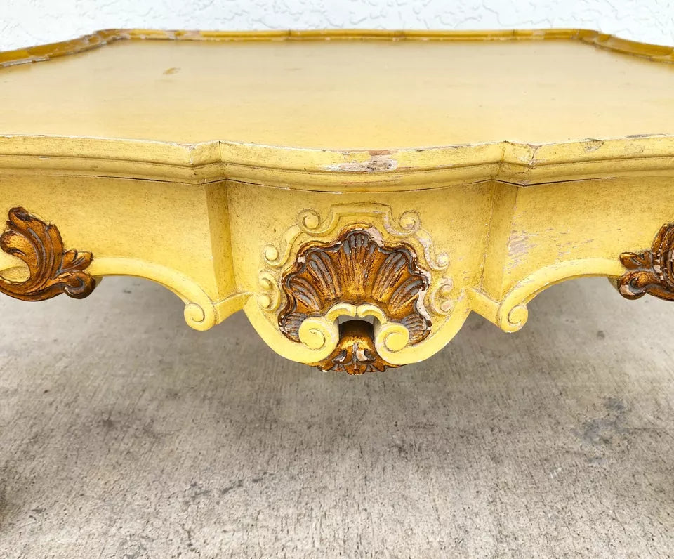 Antique French Coffee Cocktail Table