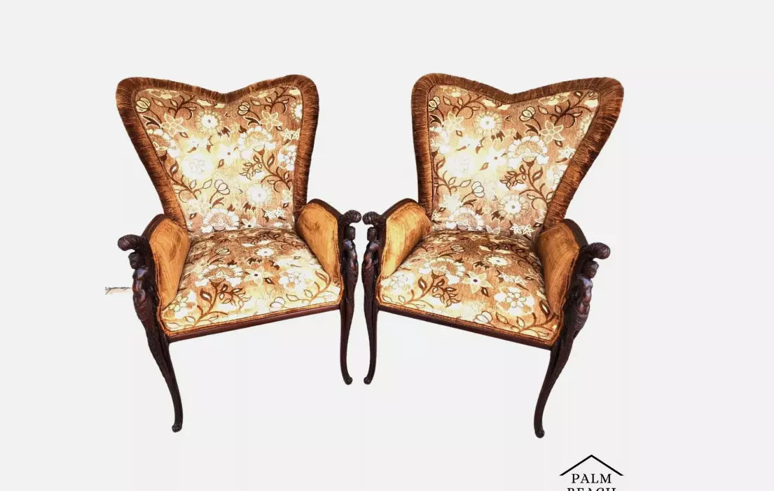 Grosfeld House French Wingback Armchair